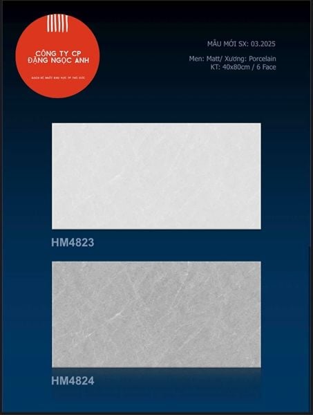  nhạt 40*80 HM4823 Đá Mờ Viglacera th6v/1.92m 