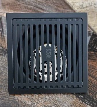  thoát sàn HG09 mặt 15*15 ĐEN KASUKA 