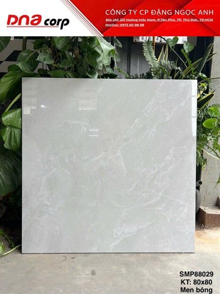  80*80 SMP88029 Gạch lát nền đá Bóng Việt ý (3v/th/1,92m) 