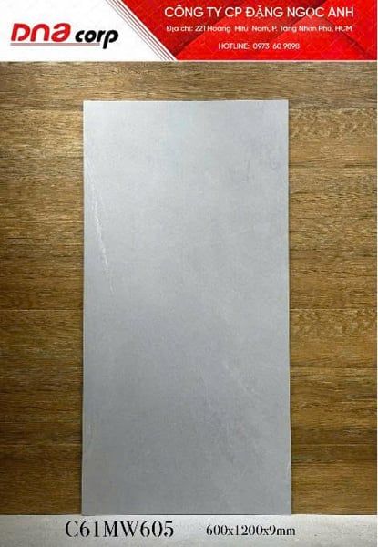  60*120 C61MW605 gạch khổ lơn đá mờ viglacera (2v/h/1,44m) 