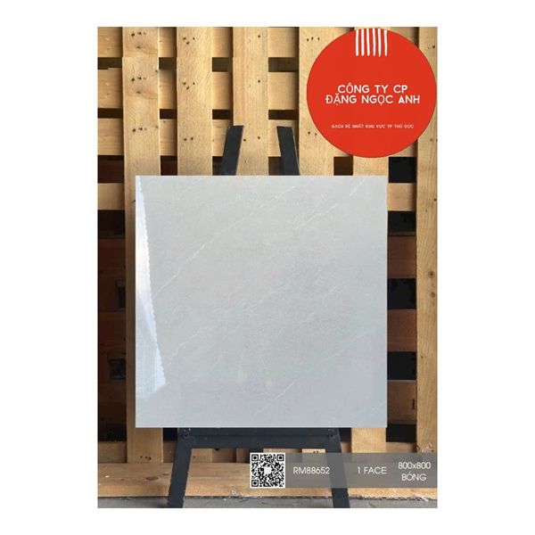  80*80 GP 88652 Gạch lát nền đá bóng kính Viglacera (3/th/1.92m) 