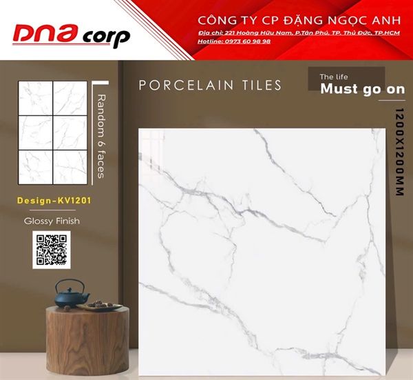  120x120 KV1201 Gạch Ấn Độ 