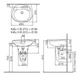  LAVABO 284  inax(đã giảm) 