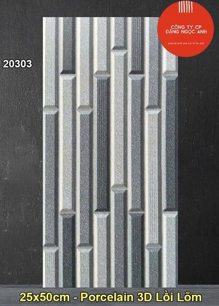  25*50 20303 gạch trang trí đá (12v/th/1.25m) 