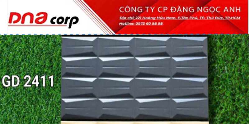  20*40 GD2411 men mờ (12/V/TH/0.96M) 