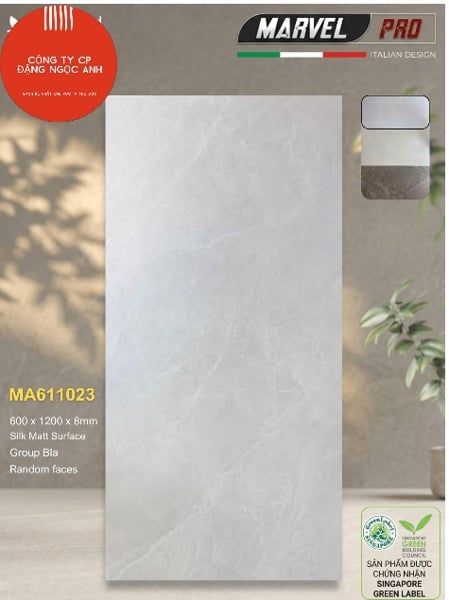  60*12 MA611023 Gạch ốp lát đá mờ apodio (1.44/2v/th) 