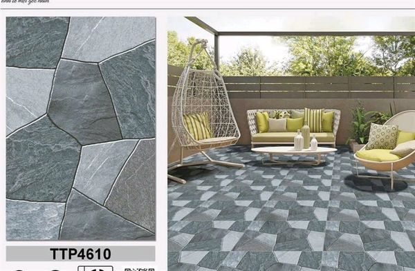  40*60 TTP4610 gạch lát sân vườn men (8viên/th/1.92m) 