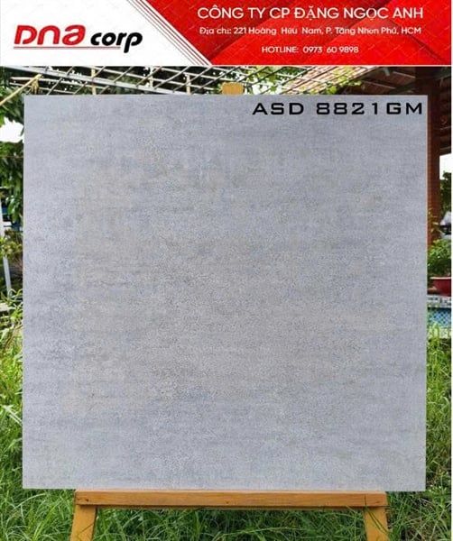  80*80 ASD8821GM gạch lát nền đá mờ Vigacera (3v/th/1,92m) 