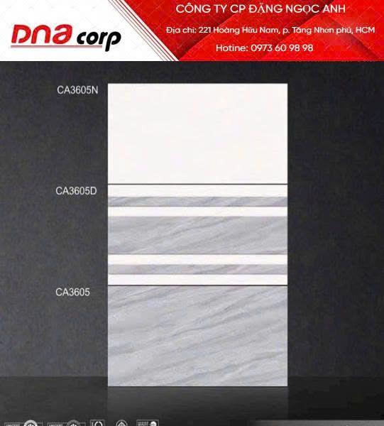  30*60 CA3605 Gạch ốp lát men bóng Viên Đậm (1.44m/8v/th) 