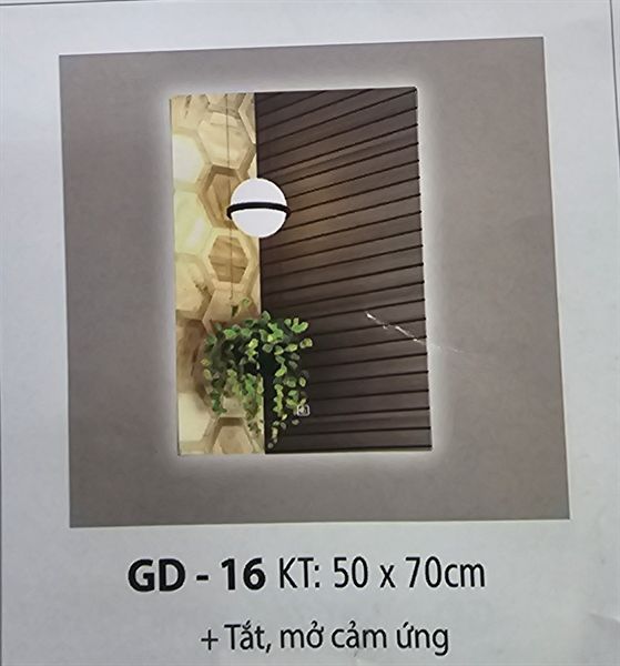  gương led 50x70 tắt mở cảm ứng ( trang 46 CARY ROYAL) đã giảm 