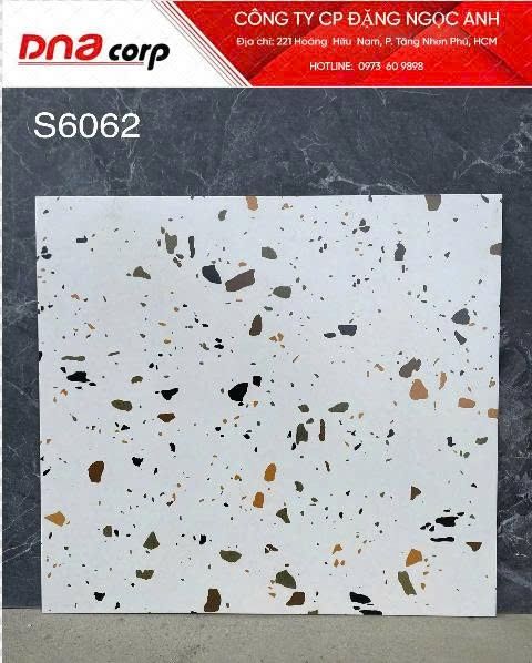  60*60 S6062 Gạch ốp lát trang trí đá bóng (4v/th/1.44m) 