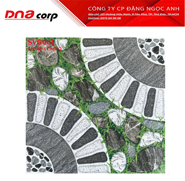  40*40 SVG001 men trung đô ( 9 viên/thùng/1.44 m) 