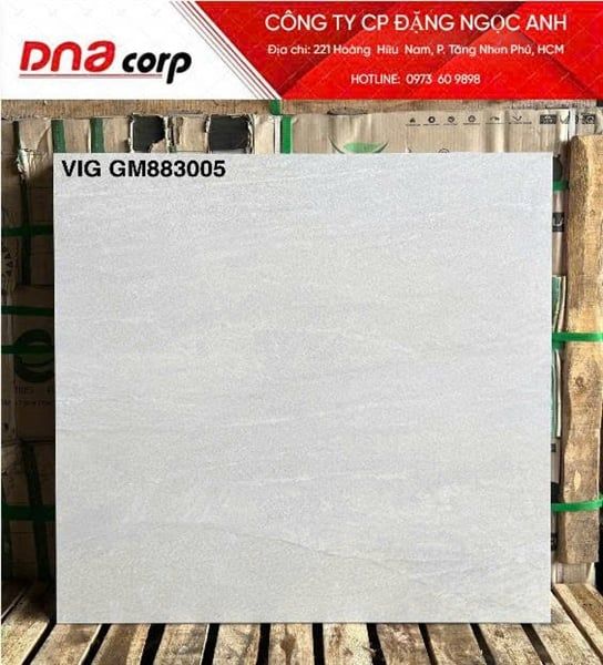  80*80 GM883005 Gạch lát nền đá mờ (1.92m/3v/th) 