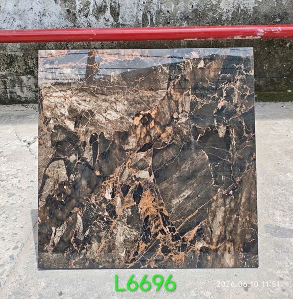  60*60 L6696 Gạch lát nền đá bóng (4/th/1,44m) 