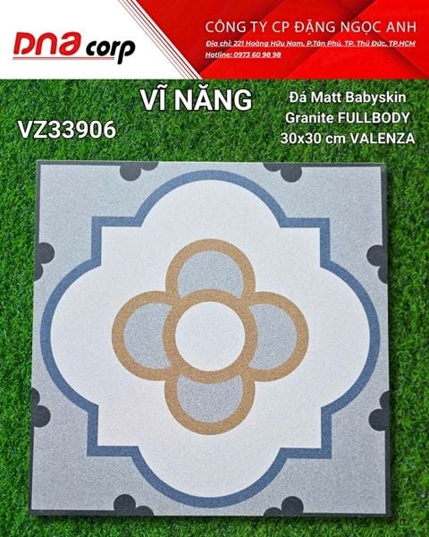  30x30 VZ33906 Đá Đồng Chất 