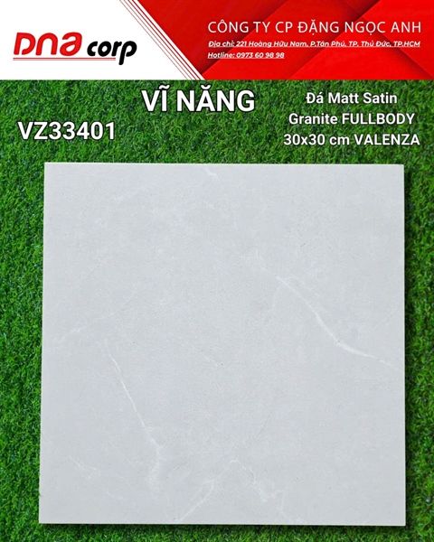  30x30 VZ33401 Đá Đồng Chất (0.99m/11v/th) 