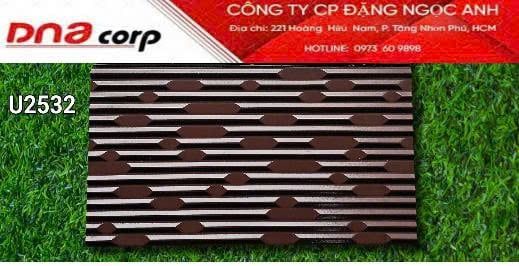 25*50 U2532 Gạch trang trí men mờ (12v/th/1.5m) 