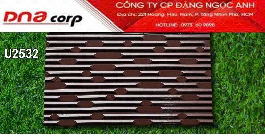  25*50 U2532 Gạch trang trí men mờ (12v/th/1.5m) 
