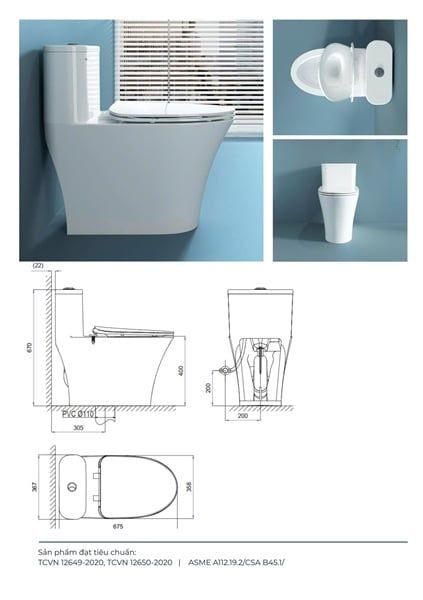  cầu 1 khối V829 xả xoáy max voter 3/6L( đã giảm, giá niêm yết 4560k) 