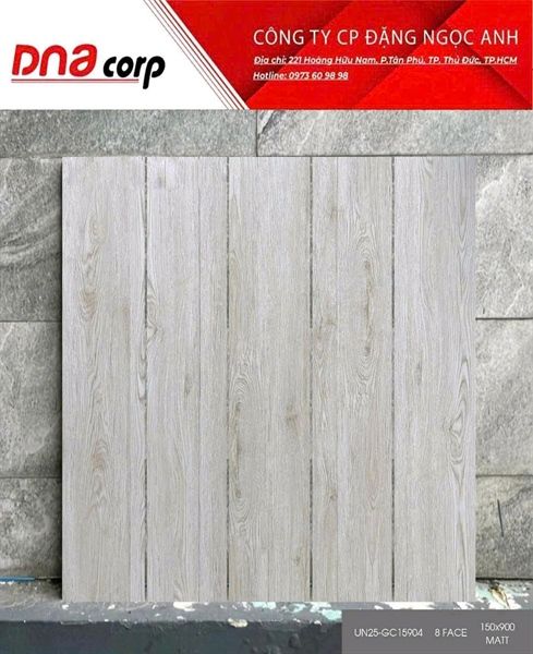  15x90 cc15904 gạch giả gỗ 8v / thùng / 1.08m 