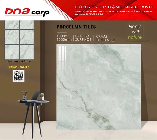  100x100 VG10105 Gạch Ấn Độ 