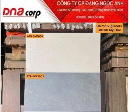  30*60 AZ8 GM3604 Gạch ốp lát đá mờ viglacera (1.44m/8v/th) 