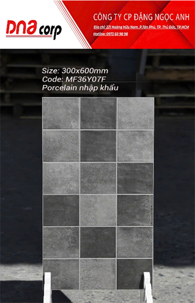  30*60 MF36Y07F Gạch men trang trí nhập khẩu (1.44m/8v/th) 