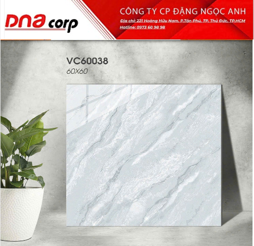  60*60 VC60038 gạch lát nền đá bóng kính Vicenza(1.44m/4v/th) 