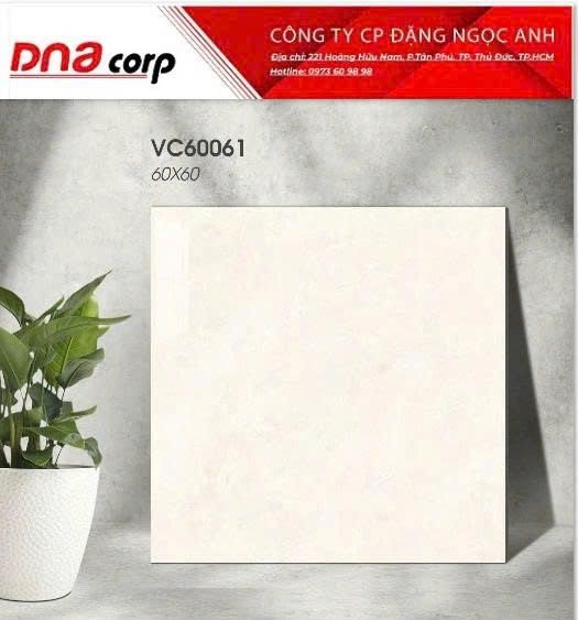  60*60 VC60061 Gạch lát nền đá BK (T=4V=1.44M) 
