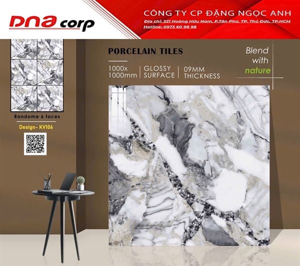  100x100 KV106 Gạch Ấn Độ 