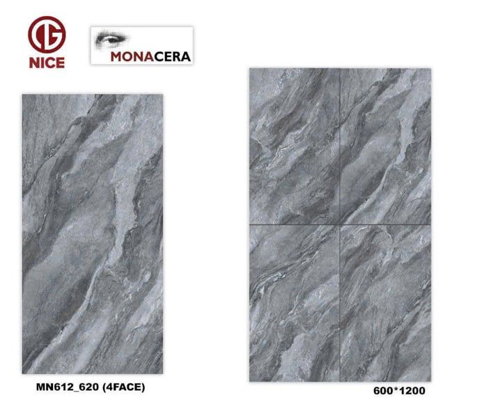  60*120 126210 Gạch ốp lát đá bóng kính NICE(3v/th/2.16m) 