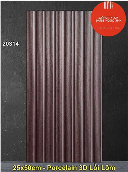 25*50 20314 gạch trang trí đá (12v/th/1.25m) 