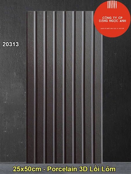  25*50 20313 gạch trang trí đá (12v/th/1.25m) 