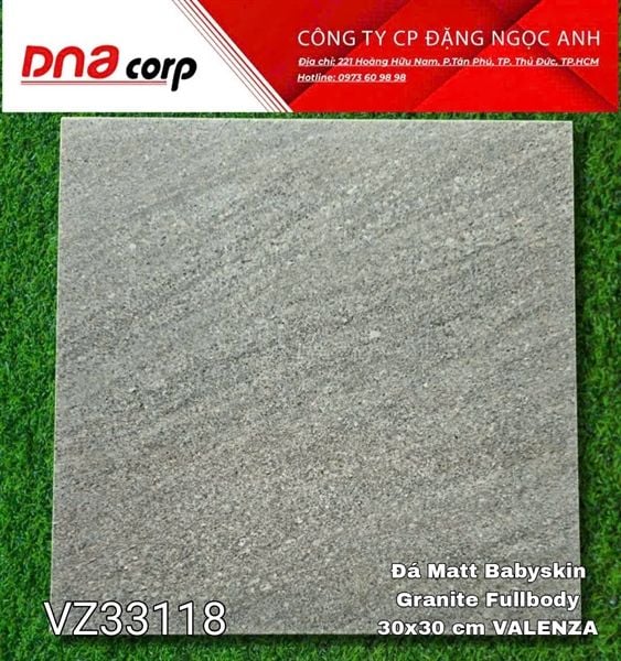  30x30 VZ33118 Đá Matt Babyskin Granite Fullbody 