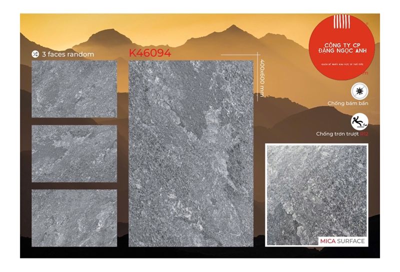  40*60 K46094 gạch lát sân đá ( 6 viên/th/1.44 mét) 