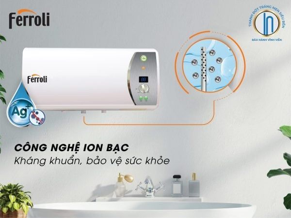  Bình nước nóng VERDI Ag+ 20LIT(ĐÃ GIẢM) 