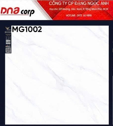  100*100 MG1002 Gạch khổ lớn đá bóng kính 