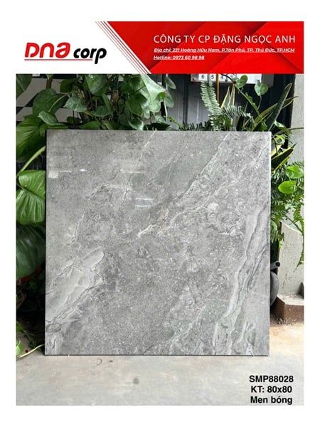  80*80 SMP88028 Gạch lát nền đá Bóng Việt ý (3v/th/1,92m) 