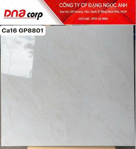  80*80 CA16 GP8801 Gạch đá bóng kính Viglacera (3v/th/1.92m) 