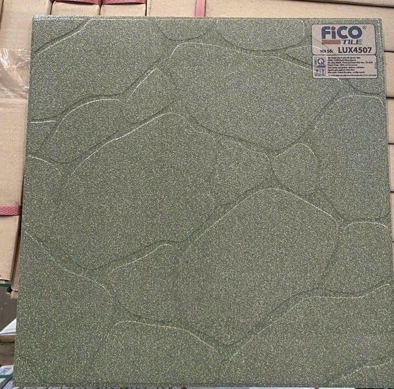  đá thạch anh màu xanh 40x40 fico th6v lux4507 