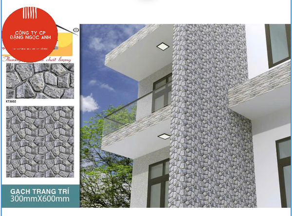  30*60 KT3602 Gạch trang trí đá DACERA (8v/th/1.44 mét) 