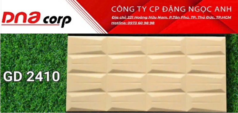  20*40 GD2410 men mờ dacera (12/V/TH/0.96M) 