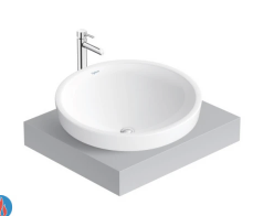  CHẬU RỬA MẶT CD6 ĐẶT DƯƠNG VÀNH 