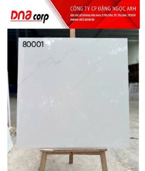  80*80 80001 Gạch lát nền đá bóng kính Unitile(3 viên/thùng/1.92m) 