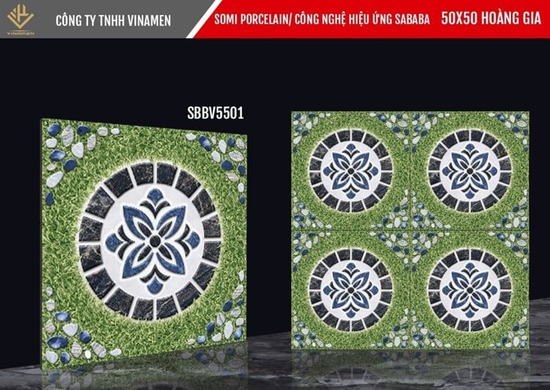  50*50 SBBV5501 Đá bán sứ Royal( 6v/th/1.5m) 