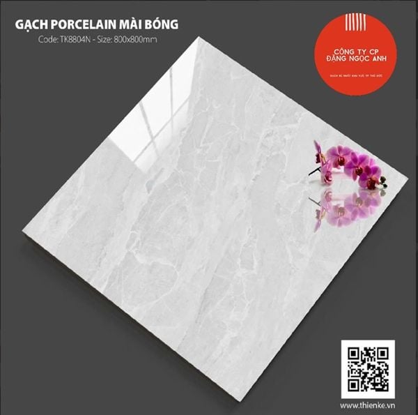  80x80 TK8804N Gạch Đá Bóng Hà Thanh 