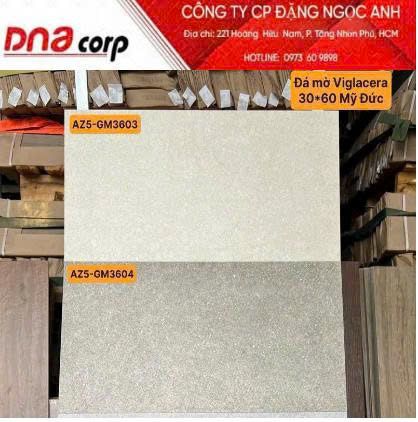  30*60 AZ5 GM3604 Gạch ốp lát đá mờ viglacera (1.44m/8v/th) 