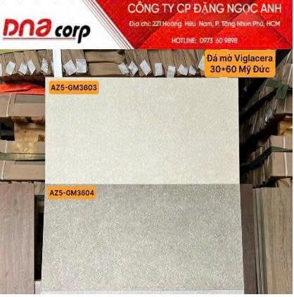 30*60 AZ5 GM3604 Gạch ốp lát đá mờ viglacera (1.44m/8v/th) 