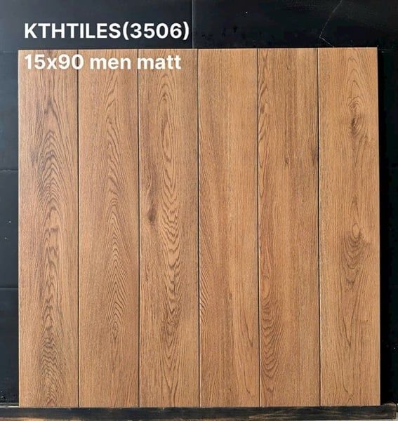  15*90 3506 Gạch giã gỏ men mờ ( 8v/thùng/1.08m) 