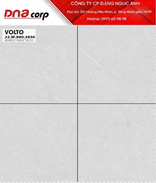  80*80 3836 Gạch lát nền đá bóng (3v/th/1.92m) 